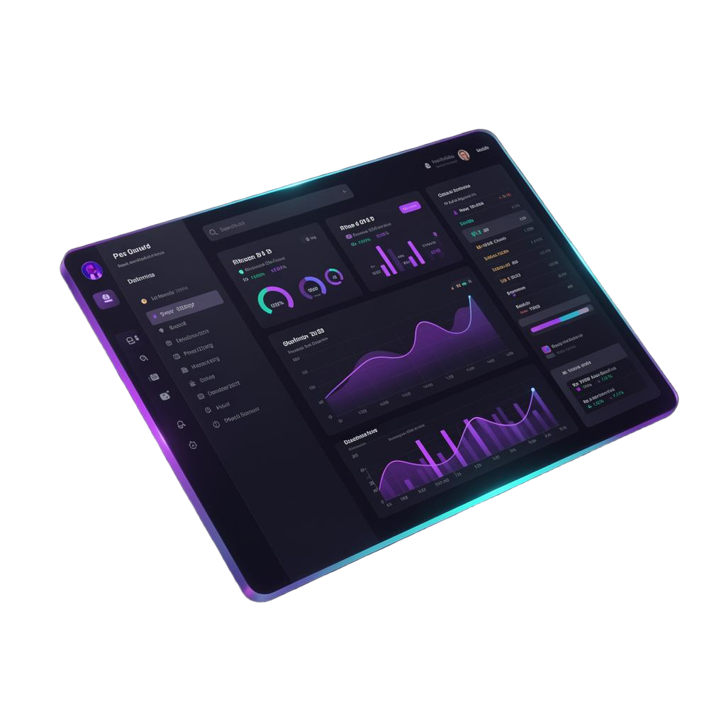 Dashboard mockup